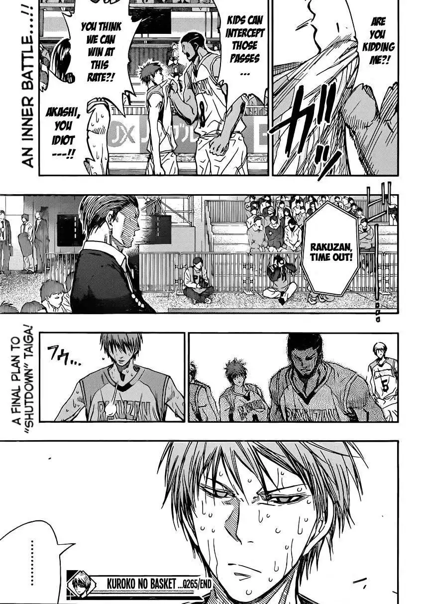 Kuroko no Basket Chapter 265 18